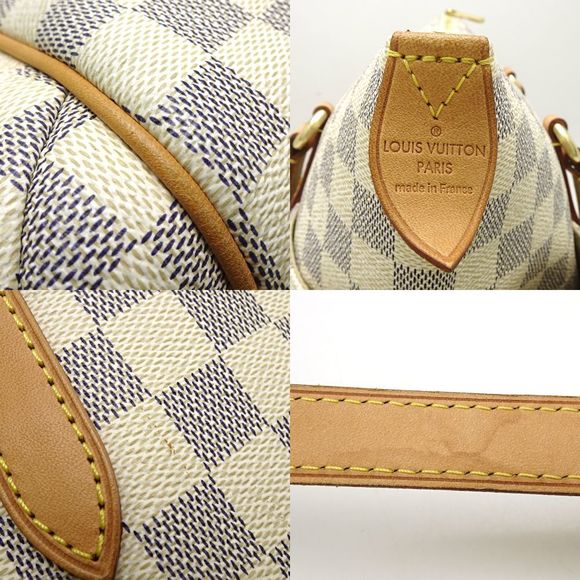Louis Vuitton Damier Azur Totally MM Tote Bag White - Picture 5 of 8